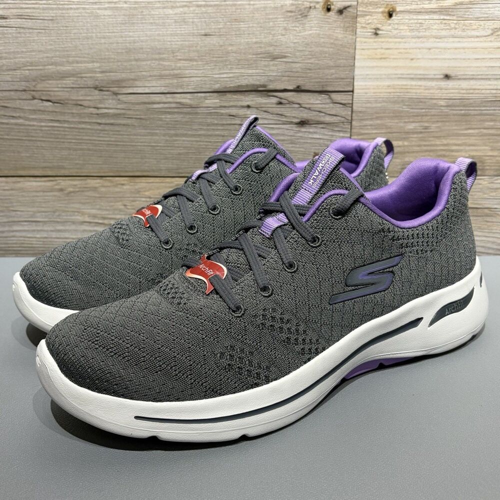 SKECHERS GOwalk Arch Fit Womens 11 Lace-Up Sneaker Supportive Machine Washable